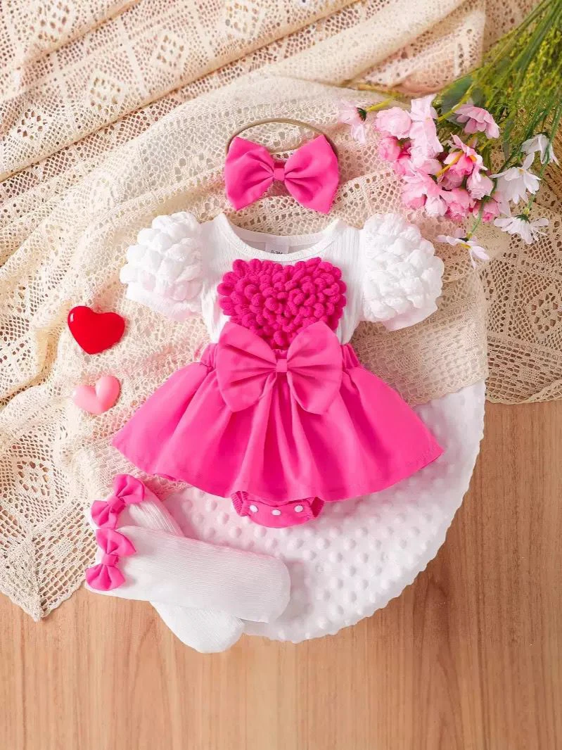 Baby Girl's Puff Sleeves