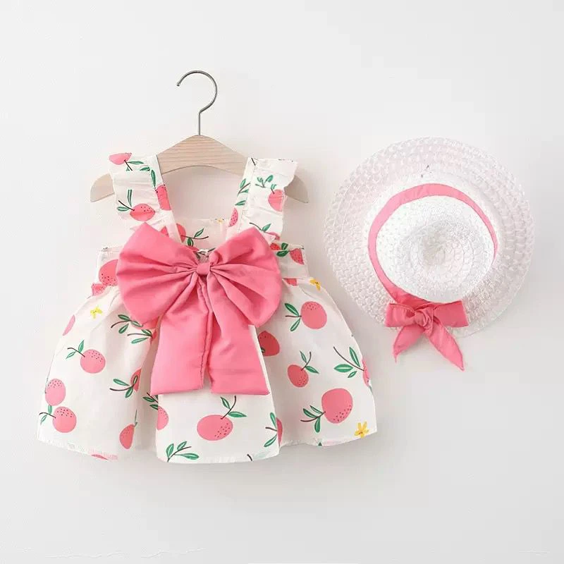 Princess Suspender Dress Baby Cotton Skirt