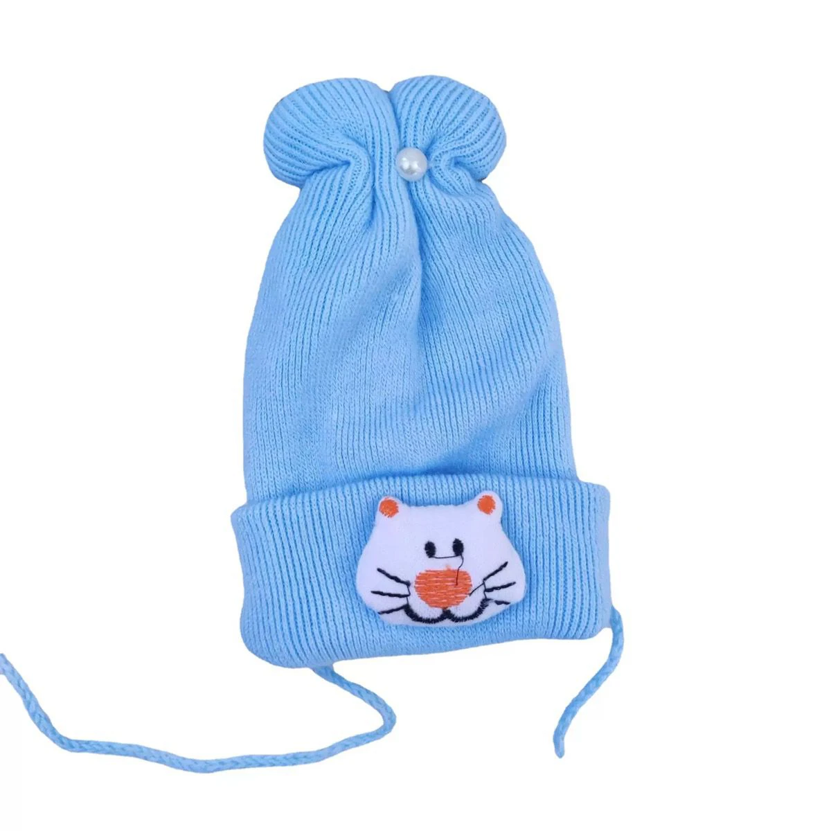 Winter Imitation Cashmere Knitted Fetal Hat Baby Hat thumbnail
