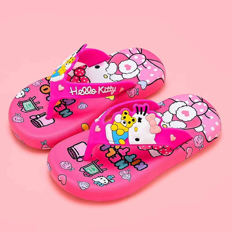 Cute cartoon flip-flops for girls