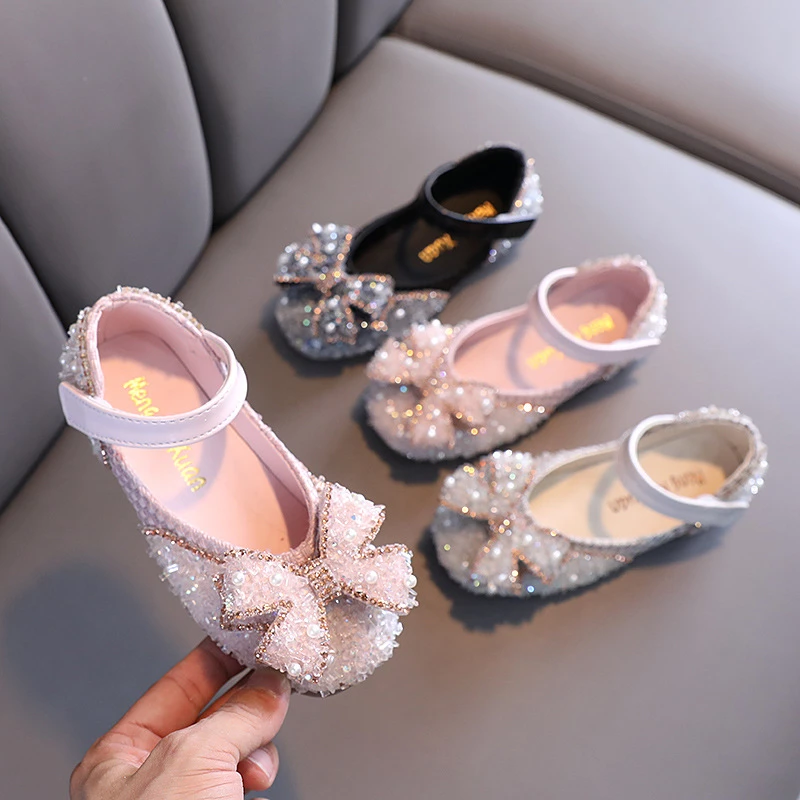 Butterfly Rhinestone Dance Shoes