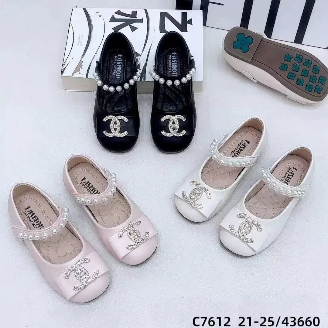 Children's Single Shoes with Bow