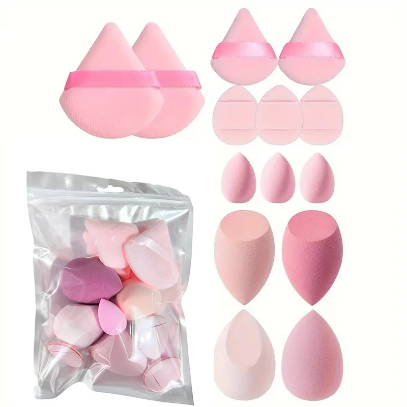 14-Piece Set of Makeup Sponges,