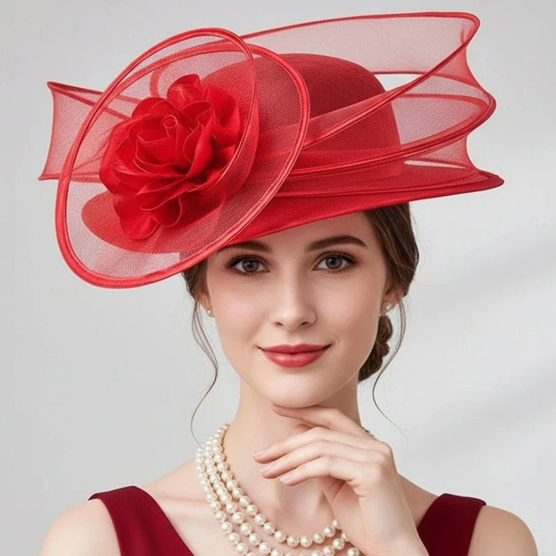 Exaggerated Mesh Headwear Hat thumbnail