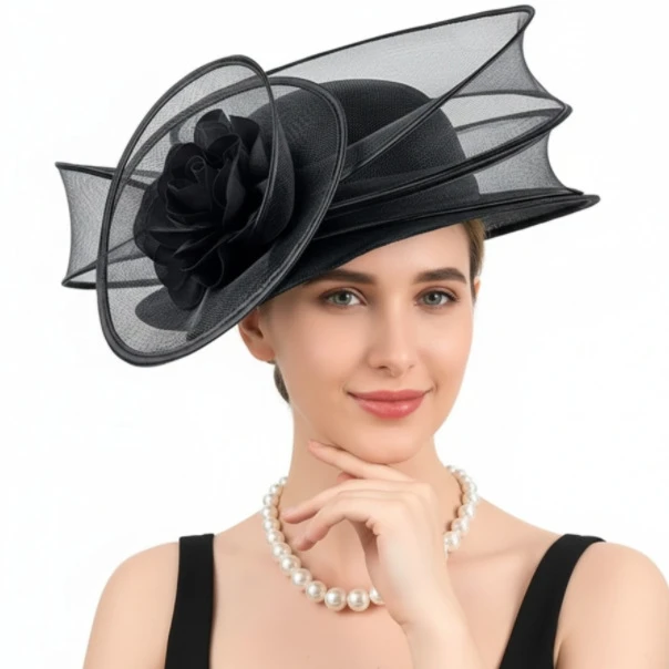 Exaggerated Mesh Headwear Hat thumbnail