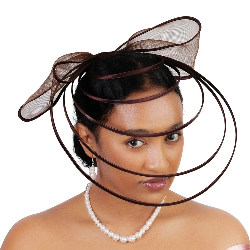 Exaggerated Mesh Headwear,