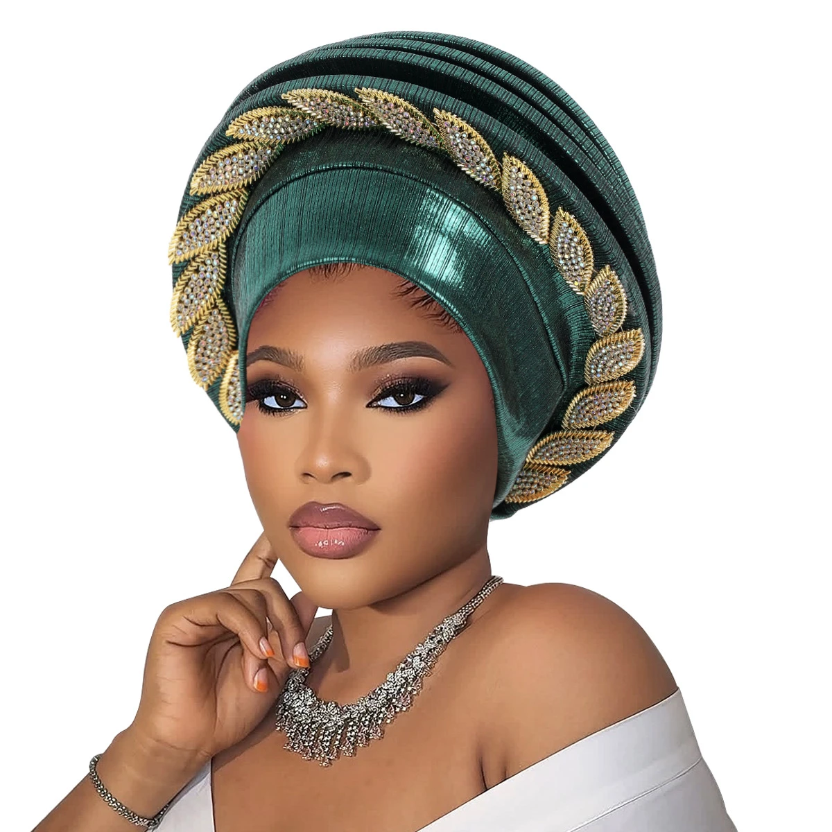 female fashion sticks full of drill bener Berret Baotou cap thumbnail