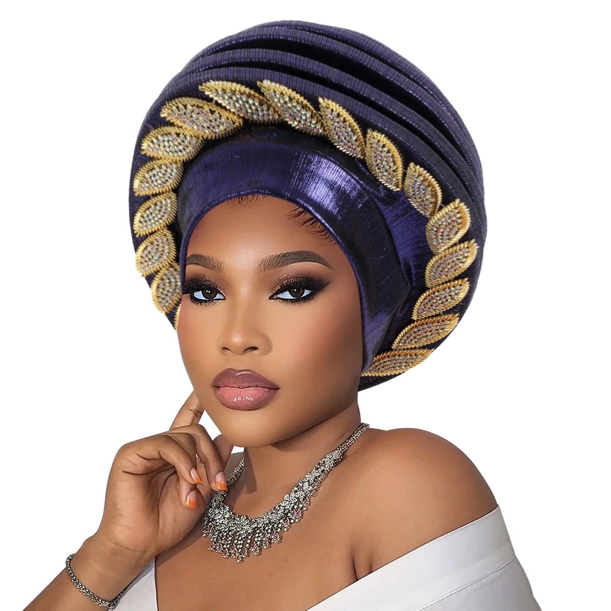 female fashion sticks full of drill bener Berret Baotou cap thumbnail