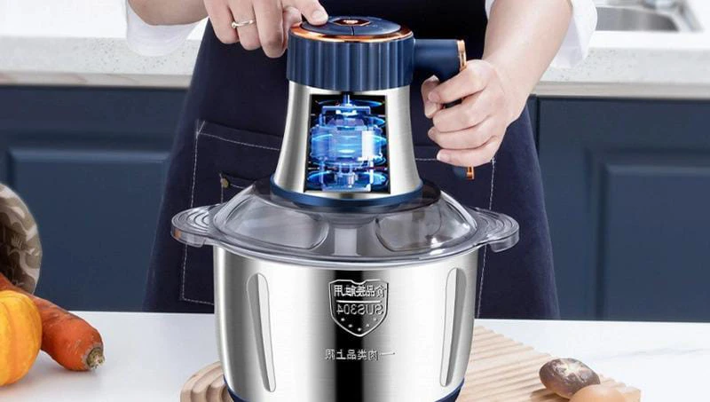 household stainless steel meat grinder multi-function cooking machine thumbnail