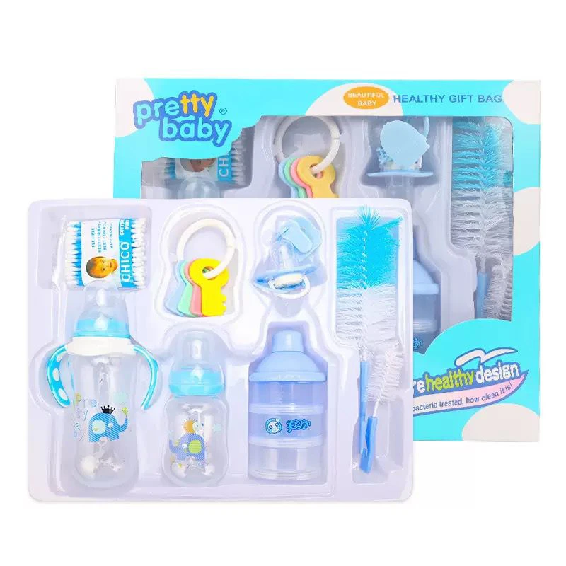 Newborn Baby Bottle Gift Box Set,
