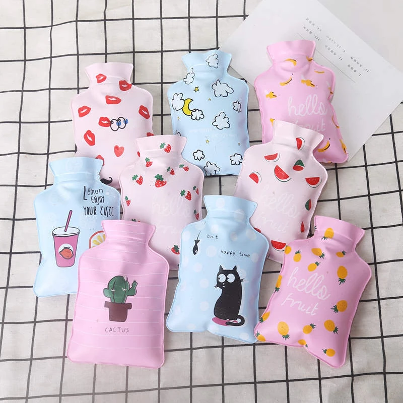 High-Density Pvc Hot Water Bottle Small Mini Water-Filled