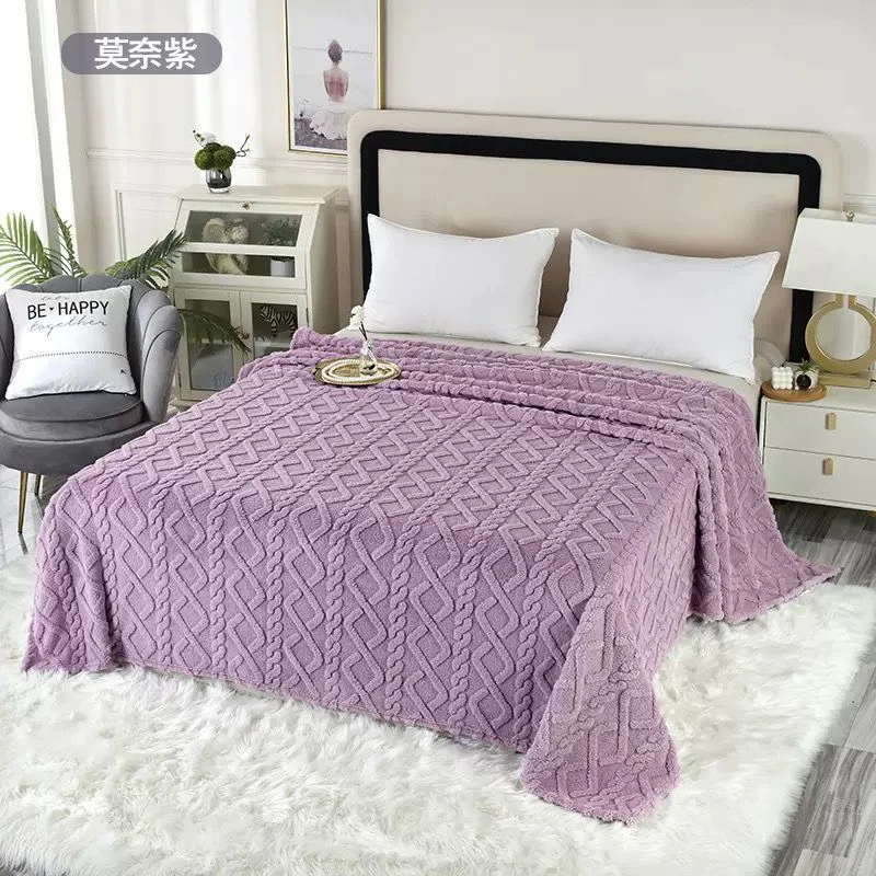 Jacquard Taffeta Blanket Falai Velvet thumbnail