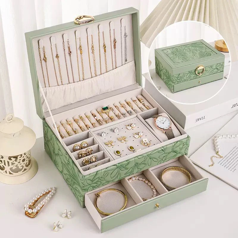Three-Layer Jewelry Storage Box, thumbnail