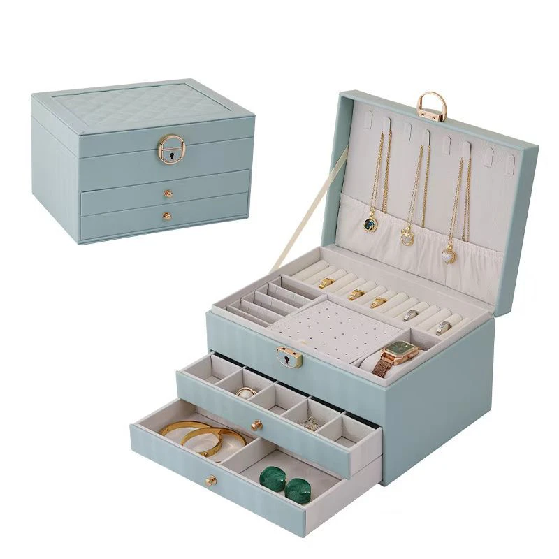 Three-Layer Jewelry Storage Box, thumbnail