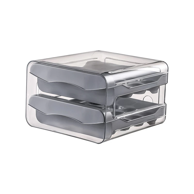 Home double-layer egg storage box 32 grid drawer thumbnail