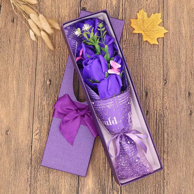 Valentine's Day Gift 7 Soap Rose Gift Box