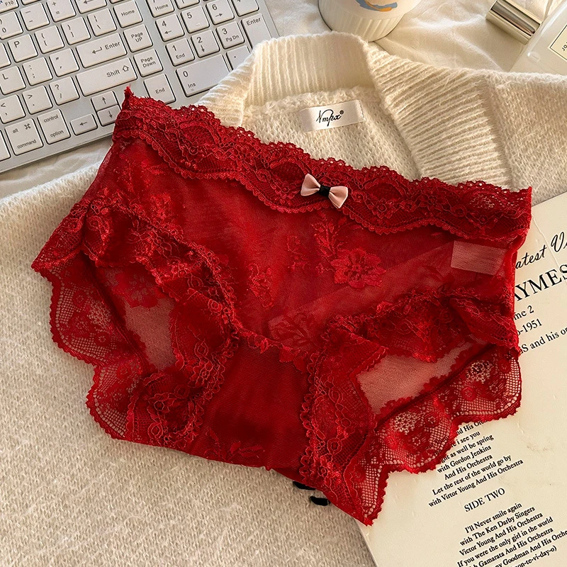 Thin Pure Style Mesh Underwear thumbnail