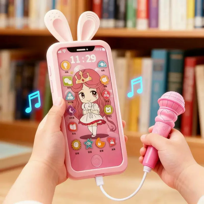 Rechargeable Multifunctional Early Education Children's Touch Screen Mobile Phone