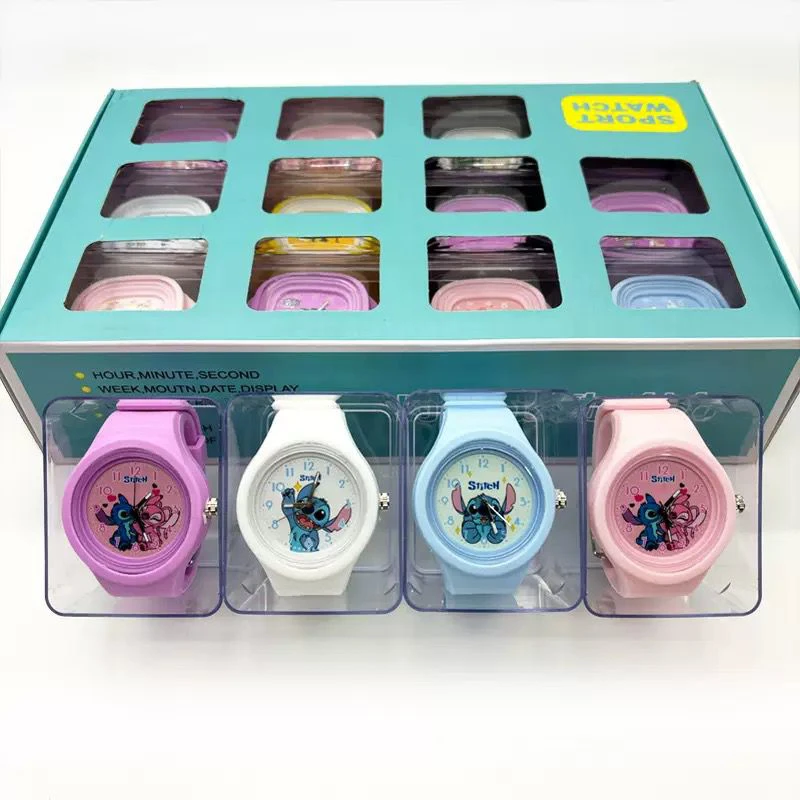 Skin-Feel Jelly Silicone Student Watch