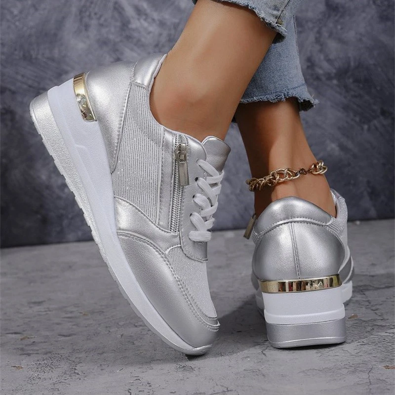 plus size women's slope heel