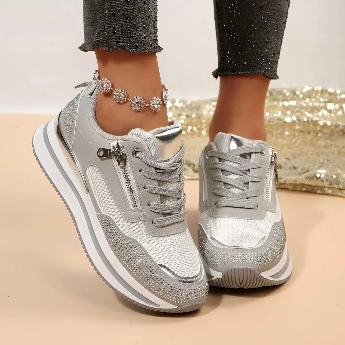 plus size women's slope heel thumbnail