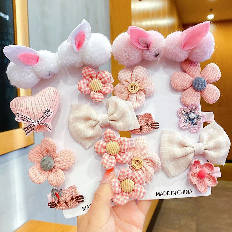 Bunny Hair Clips for Girls thumbnail