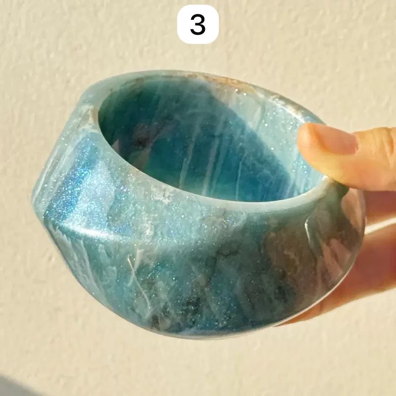 Resin women stylish hand Bracelet bangles thumbnail