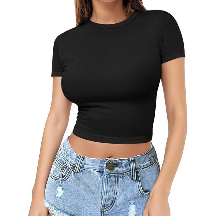 Top Women's Thin Round Neck thumbnail