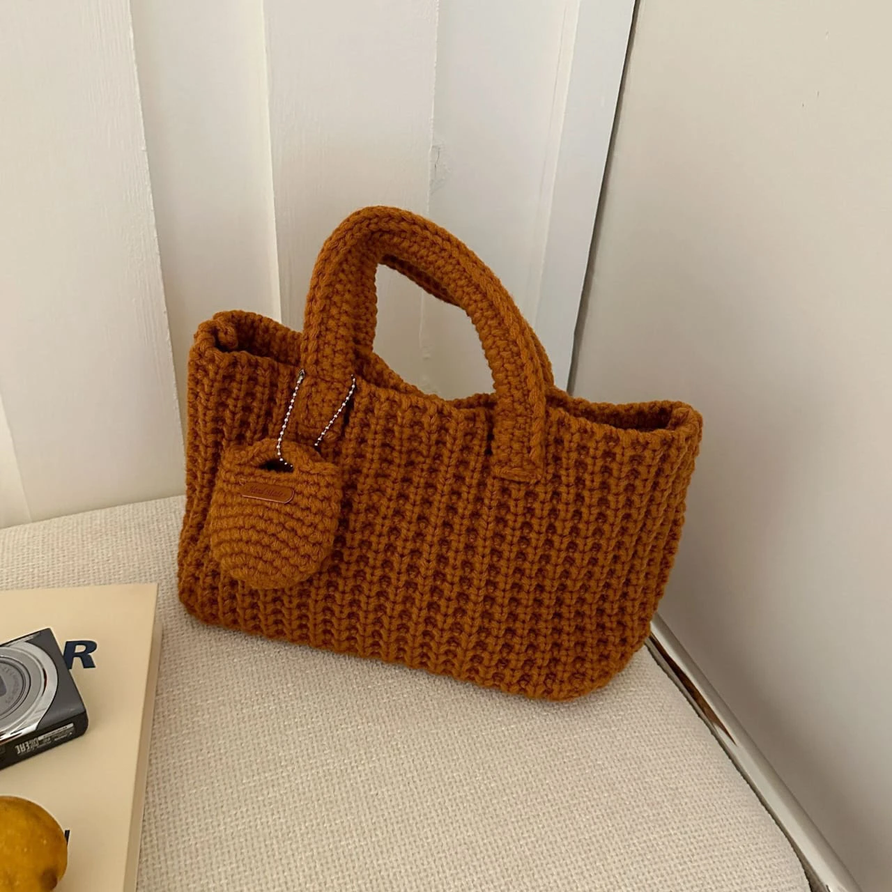 Armpit Bag, Women's Cotton Thread Bag thumbnail