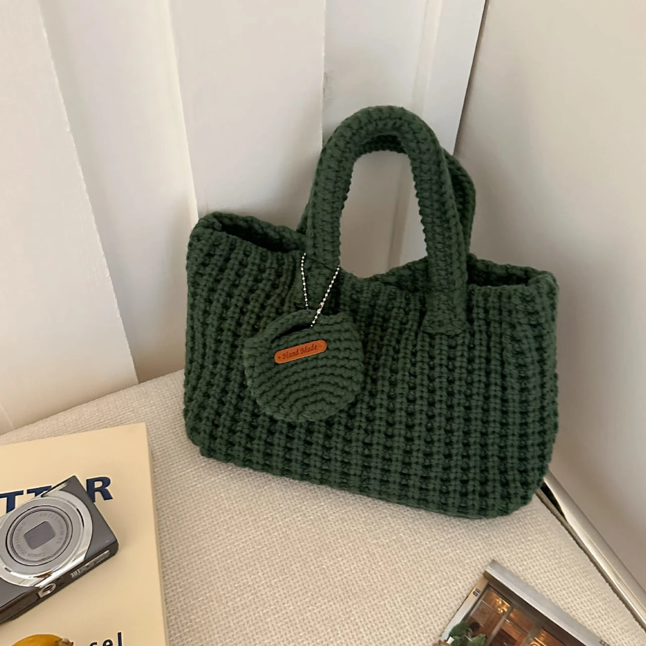 Armpit Bag, Women's Cotton Thread Bag thumbnail