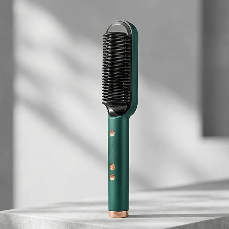 Negative ion straight hair comb thumbnail