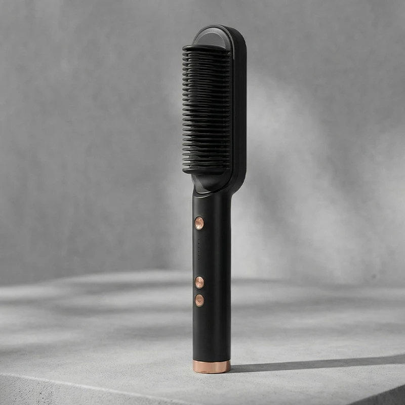 Negative ion straight hair comb thumbnail