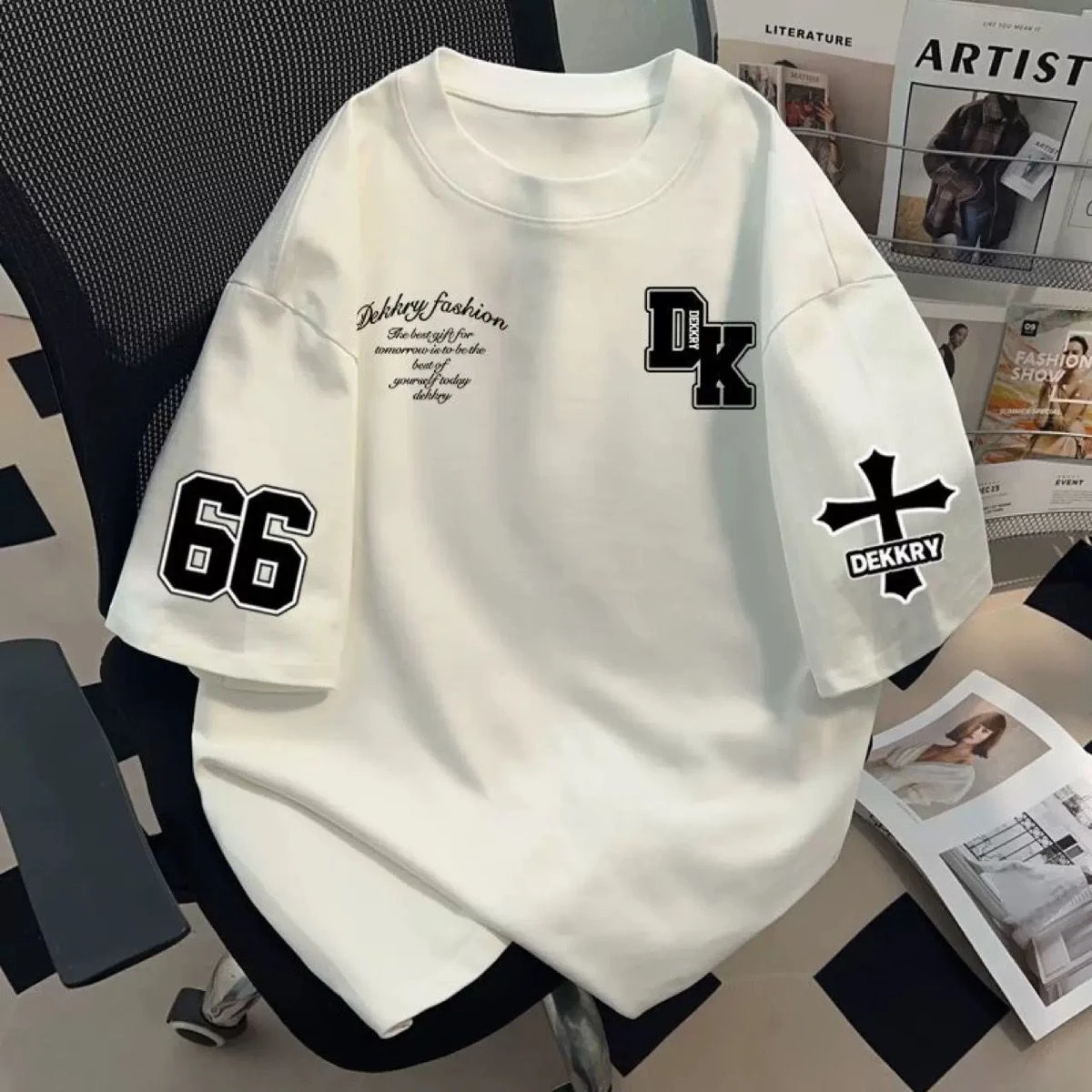 Pure Cotton Short-Sleeved T-Shirt