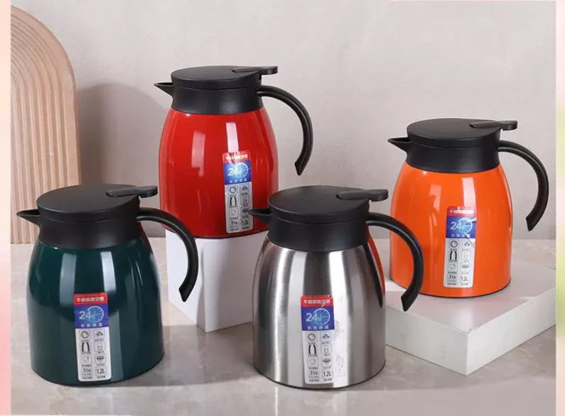 Stainless Steel Double-Layer Vacuum Insulated Kettle, thumbnail