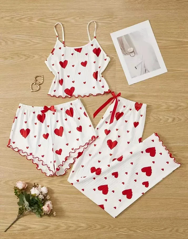 Three-Piece Suit Sexy Vest Home Clothes thumbnail