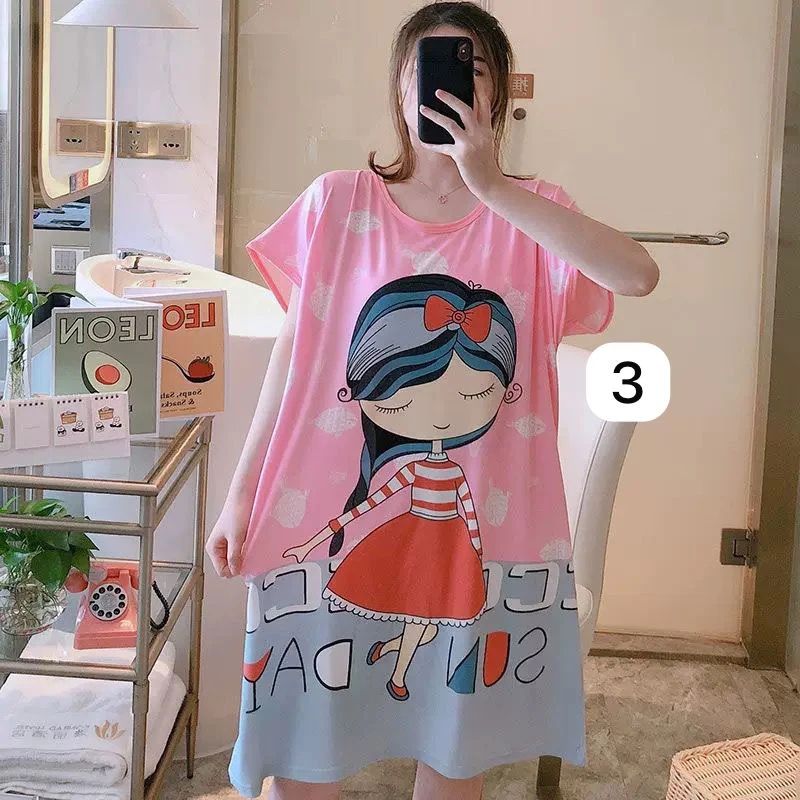 Women's Short-sleeved Cute Cartoon Net Red Pajamas thumbnail