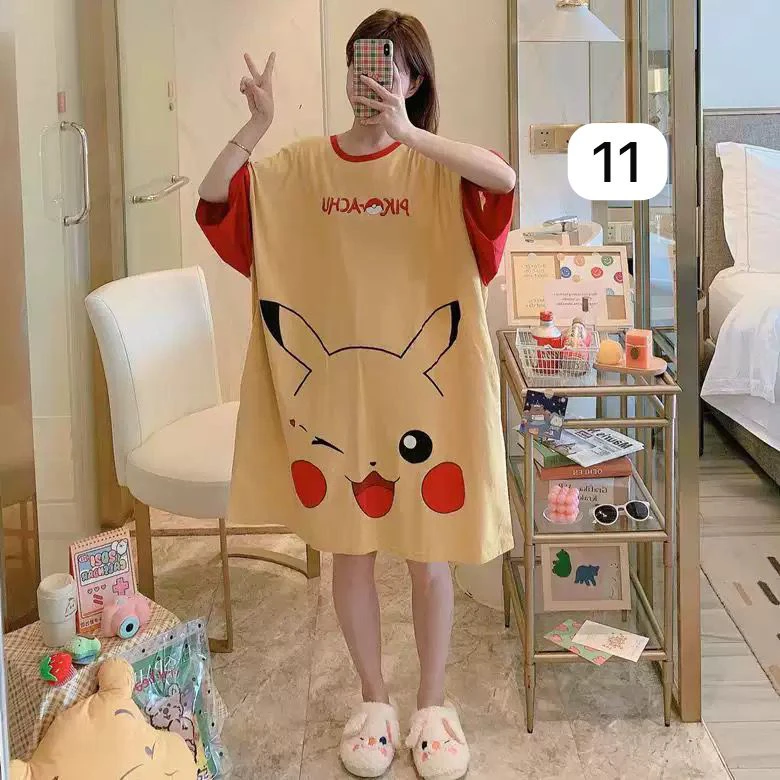 Women's Short-sleeved Cute Cartoon Net Red Pajamas thumbnail