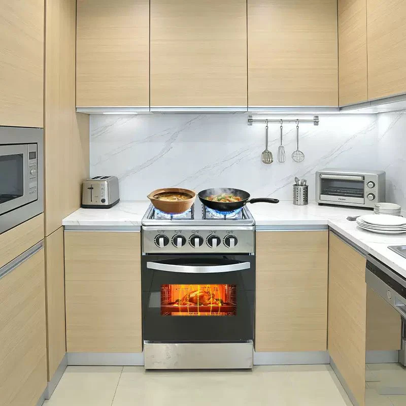 Vertical Kitchen 4-Burner Gas Stove
