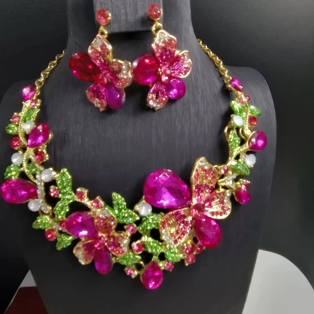 Eye Candy Crystal Statement Necklace