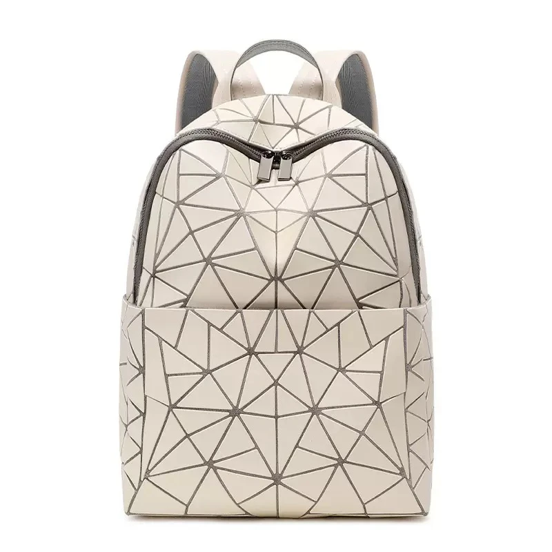 Diamond patterned Backpack