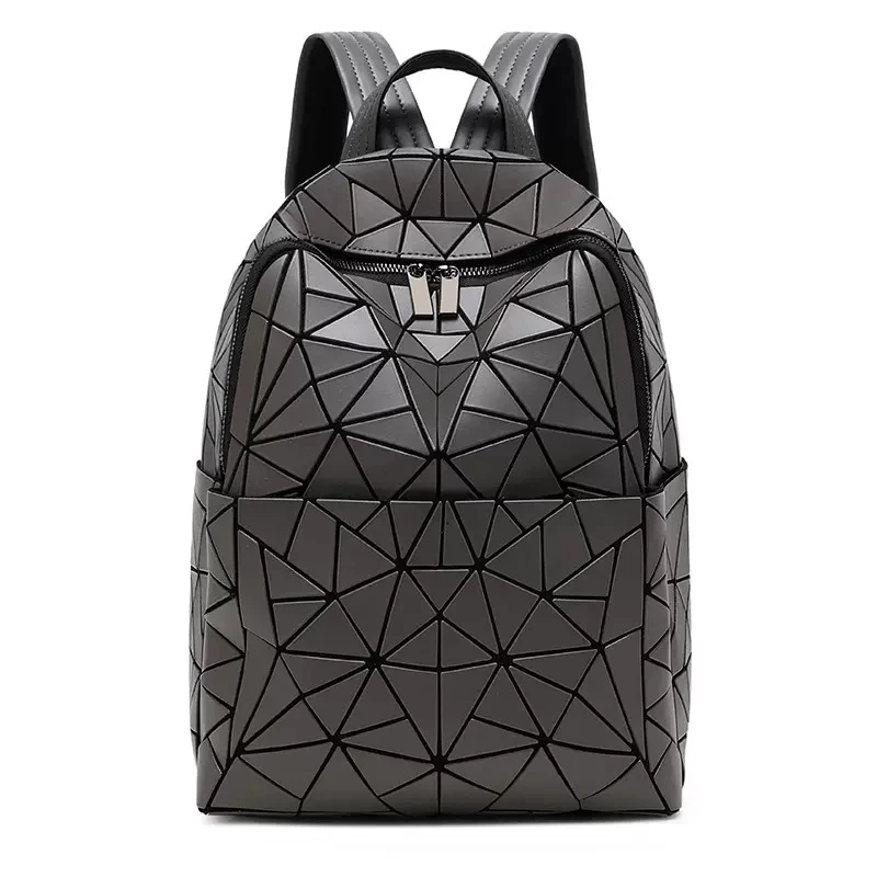 Diamond patterned Backpack thumbnail