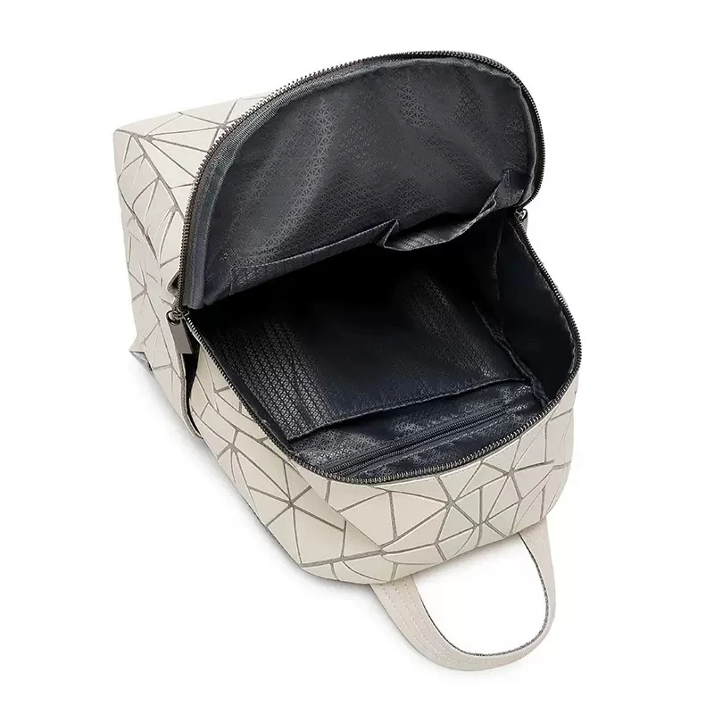 Diamond patterned Backpack thumbnail