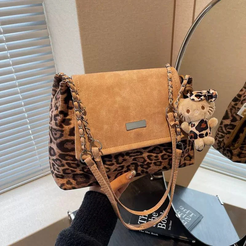 Leopard Print Large Capacity Bag