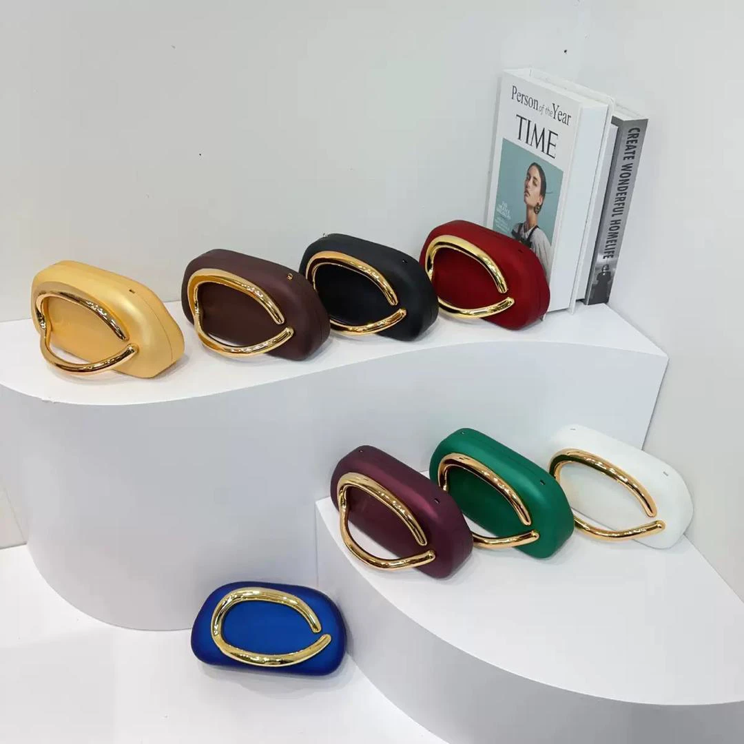 Classic Round Box Clutch Bag