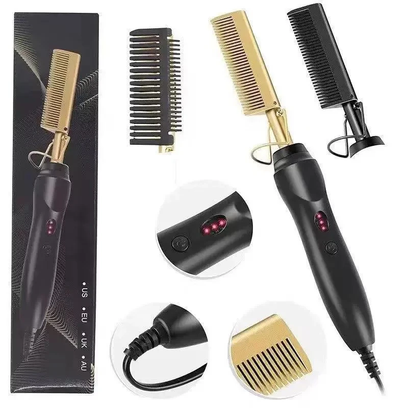 Electric hot comb