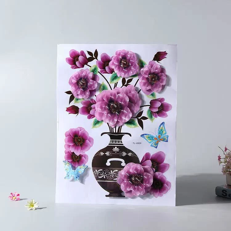 Floral decor for walls
