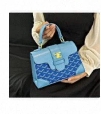 Mini leather handbag