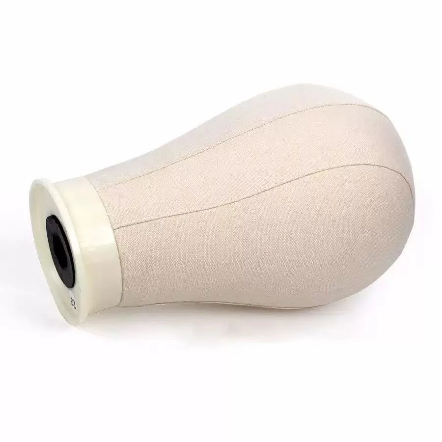 Canvas block mannequin head