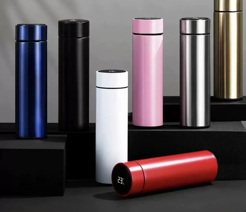 Temperature stainless steel bottle