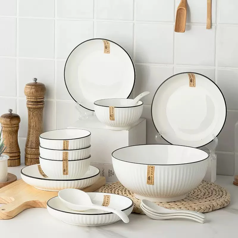 Thick ceramic soul bowls